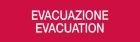 COOPER CSA FIRE CSA08642 50XX SERIES WORDING “EVACUATION - EVACUATION”