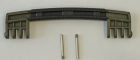 GT LINE KIN.1369 Handle, green, black rubber coating (mod. 7)
