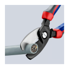 KNIPEX 95 12 200 Cable cutter with double edge