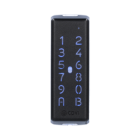 CDVI K4 Encrypted MIFARE® DESFire® slim reader/keyboard/Bluetooth