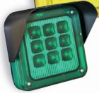 ABTECNO APE-550/3041 TRAFFIC 1 GREEN SEMAFORO MONOLENTE ORIENTABILE