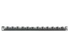 PANDUIT SRBWCY Strain Relief Bar with Adjustable Clips