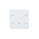 ELSNER 71093 KNX eTR 201 Sunblind, white RAL 9003 Button for Temperature Control, Solar Protection