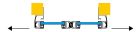 CAME 818XA-0062 S30 DOORS 1M+1M L1560-H2490 MM