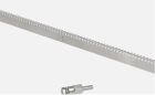 DOMOTIME CA123001EV Galvanised steel rack 12x30x1005mm complete with hexagonal fixing accessories