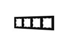 ZENNIO 980000405 Cornice 4 posti ZS55, antracite