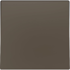 ZENNIO 830001703 ZS55. Single switch cover 55x55 mm - Mocha