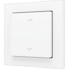ZENNIO ZS551PB2SMW ZS55. Simple Soft push button for 2 binary inputs