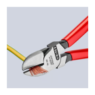KNIPEX 70 01 160 Side cutter for mechanics