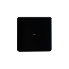 ELSNER 71114 KNX eTR M1, jet black RAL 9005 1-gang Push Button with Temperature Sensor