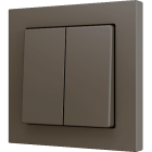 ZENNIO ZS552PB4M ZS55. Double Soft push button for 4 binary inputs
