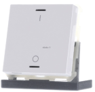 MDT BE-TAL63T1.B1 KNX Button Light 63 1-fold, RGBW, with temperature sensor, glossy studio white