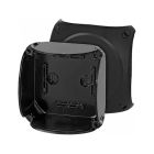 HENSEL EB 06 B Box 130x130x77, IP66, Black RAL 9011
