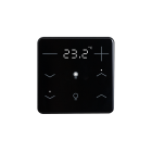 ELSNER 71174 KNX eTR 206 Light, black RAL 9005 Button for Temperature Control, 2x