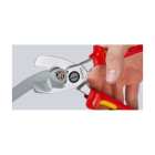 KNIPEX 95 16 200 Cable cutter with double edge