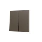 ZENNIO ZS55CSOFT22M ZS55. Cover for Double KNX Soft push button 55x55