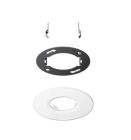 JUNG PMM-UP-SET-WW Set per montaggio incassato per rivelatore di presenza mini 3361MWW- 3361-1MWW