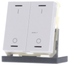 MDT BE-TAL6302.01 KNX Button Light 63 a 2 vie, RGBW, bianco da studio lucido, commutabile, BE-TAL6302.B1