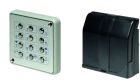 DOMOTIME ACIKWU2 Backlit keypad, vandal-proof metal, IP 65, complete with two-channel decoding card