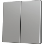 ZENNIO ZS55CSOFT22S ZS55. Cover for Double KNX Soft push button 55x55
