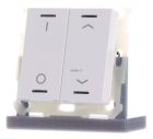 MDT BE-TAL5502.D1 KNX Button Light 55 2 volte, RGBW, bianco puro lucido, switch_blind, BE-TAL5502.D1