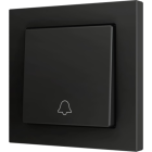 ZENNIO ZS551PB1DA ZS55. Simple Soft push button for 1 binary input - Anthracite