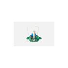 DOMOTIME FSHLTWI Led turret powered 12 -24 -230V with antenna for 433 MHz receiver with fixing wings