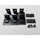 GT LINE KIT SUPP.EXPL. Kit with 6 metal supports + screws