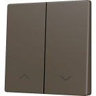 ZENNIO ZS55CSOFT22SHM ZS55. Cover for Double KNX Soft push button 55x55