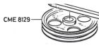 RIB CME8129 DOUBLE PULLEY D=210 TYPE A GBC GEWISS