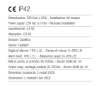 TECNOCONTROL SE505KM LIFE built-in gas detector - for CH4 - silver