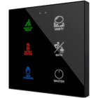 ZENNIO ZVIFR6 FLAT RGB 6. CAPACITIVE GLASS BUTTON -