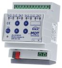 MDT JAL-0410M.02 KNX attuatore per veneziane 4 volte con misurazione del tempo di corsa