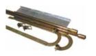 GIBIDI AJ00391 Installation kit for 1 or 2 curved arm motors. 2,000 mm spar.