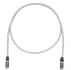 PANDUIT STP6X2MIG Copper Patch Cord- Cat 6A- Intl Gray S/FTP Cable- 2 meters