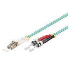 WP RACK WPC-FP3-5LCST-030 FIBER OPTIC MULTIMODE PATCH CORD 50/125 LC-ST, 3 MT. OM3