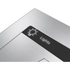 THINKNX PICCOLOF_S_AL Cornice ARGENTO in alluminio anodizzato per Piccol