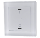 MDT BE-GTL1TW.B1 Pulsante EIB, KNX, vetro II Lite a una volta, RGBW, interruttore, con sensore di temperatura