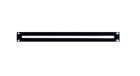 ITC AUDIO 1200-153010 PFP1 Front cable duct panel painted black (