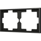 ZENNIO ZS70FM2A ZS70. 2-gang Frame - Anthracite