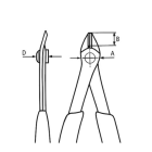 KNIPEX 78 13 125 ESD Electronic Super Knips ESD